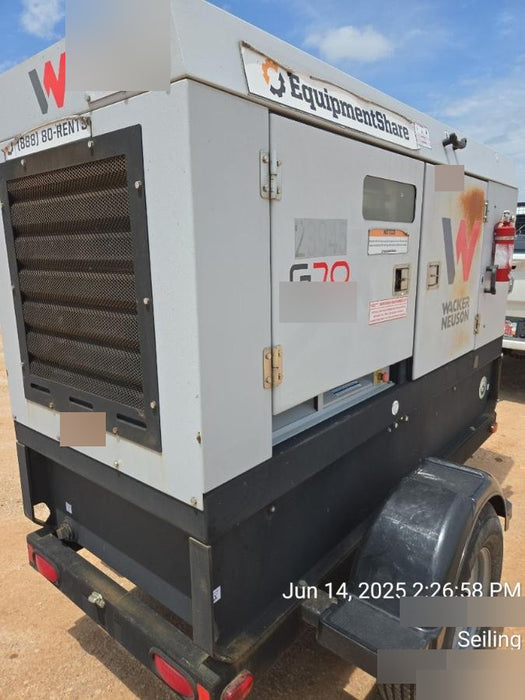 2019 WACKER NEUSON G70