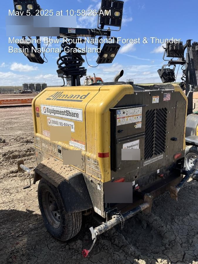 2019 Allmand MAXI-LITE II Allmand Maxi-Lite Pro II V 20 kW Light Tower w/Arctic Package, LED Light Package