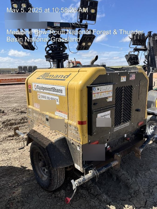 2019 Allmand MAXI-LITE II Allmand Maxi-Lite Pro II V 20 kW Light Tower w/Arctic Package, LED Light Package