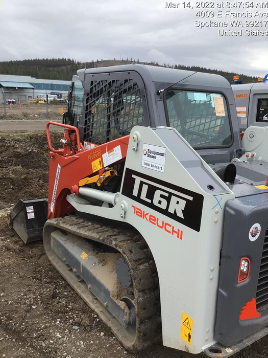 2022 TAKEUCHI TL6CR