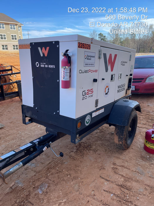 2022 WACKER NEUSON G25