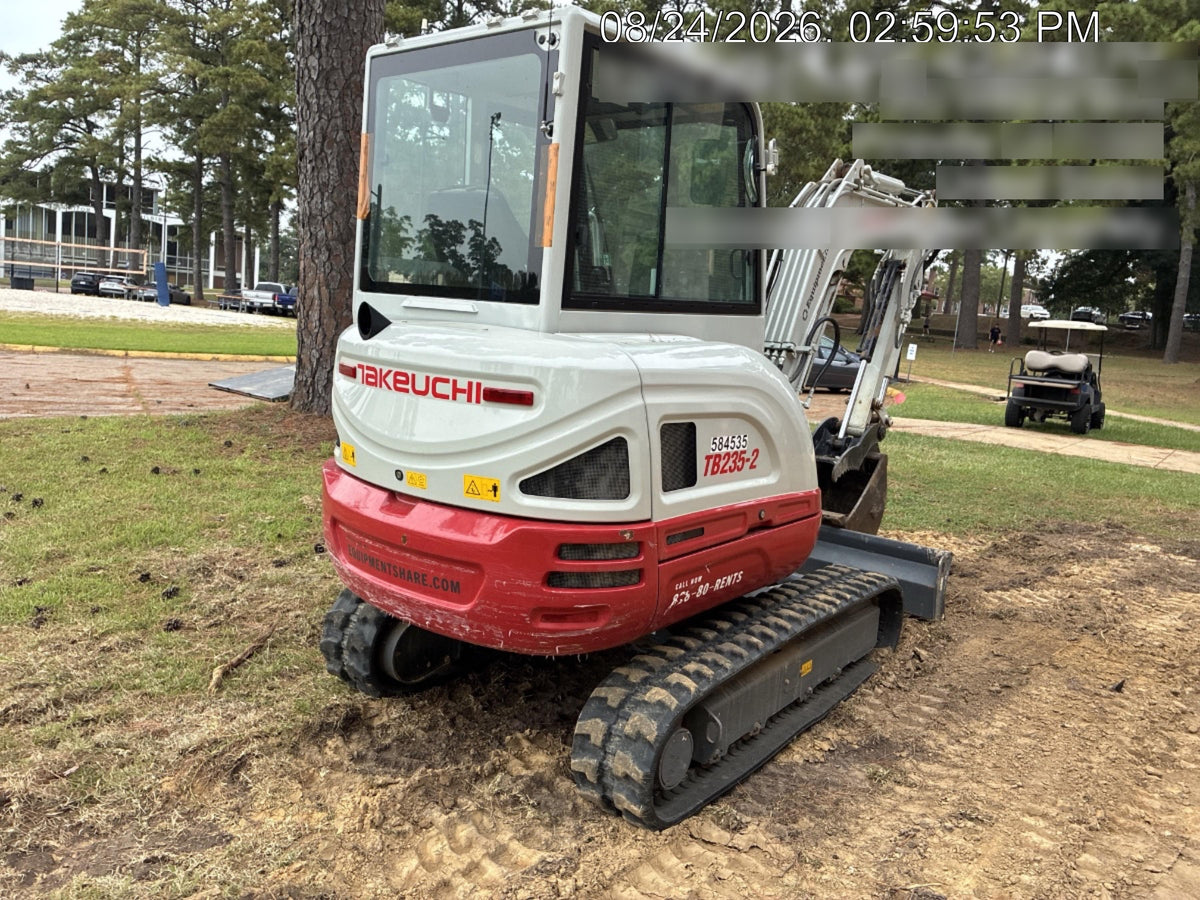 2025 TAKEUCHI TB235-2CR