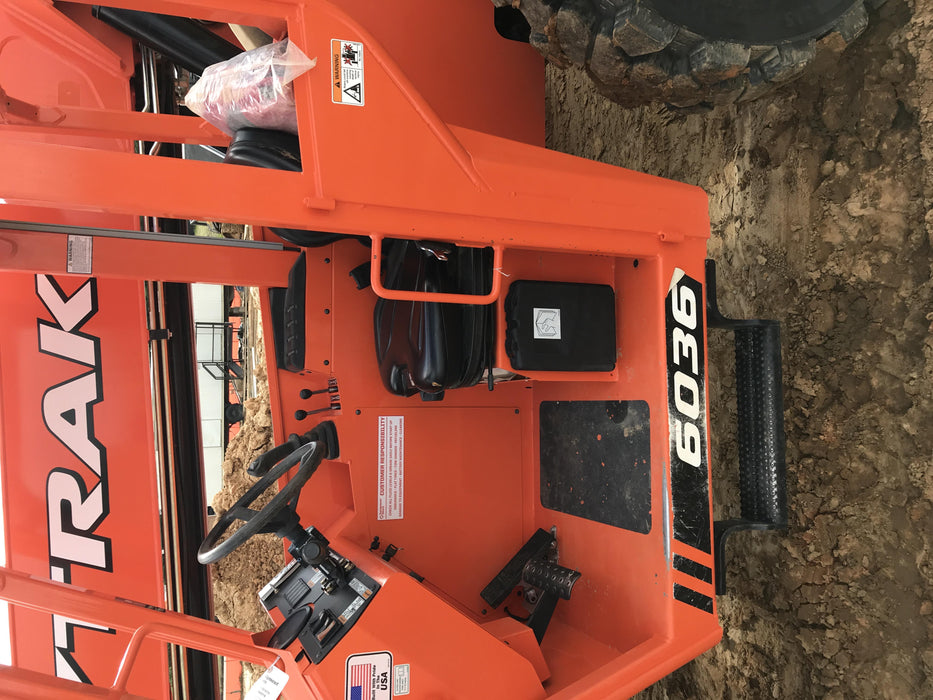 2019 Skytrak 6036 Canopy, Solid Tires, LED Work Lights, Beacon 50" Carriage, 48" Pallet Forks