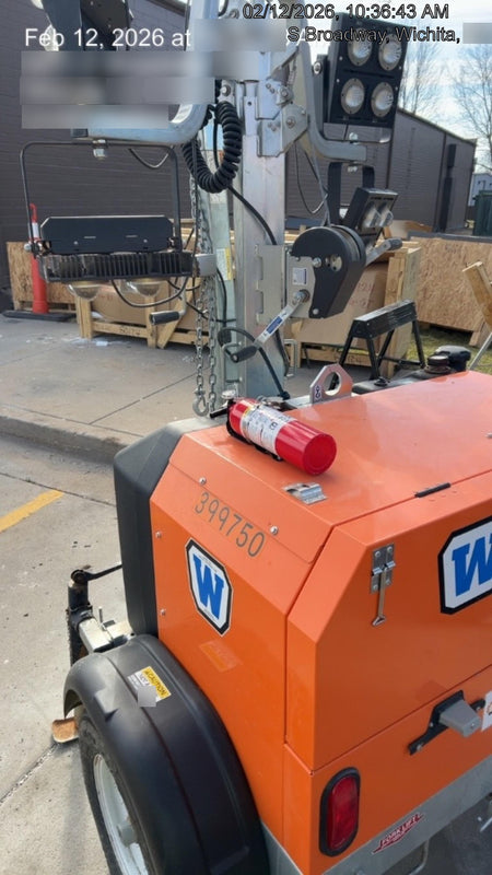 2024 Wanco WLTT-4MM4K Diesel, Deep Sea Controller, Shore Power Plug, Auto Start, (4) 350W LED Floodlights, 4kW Generator, 60 Gal Fuel Tank, 2" Ball, T3