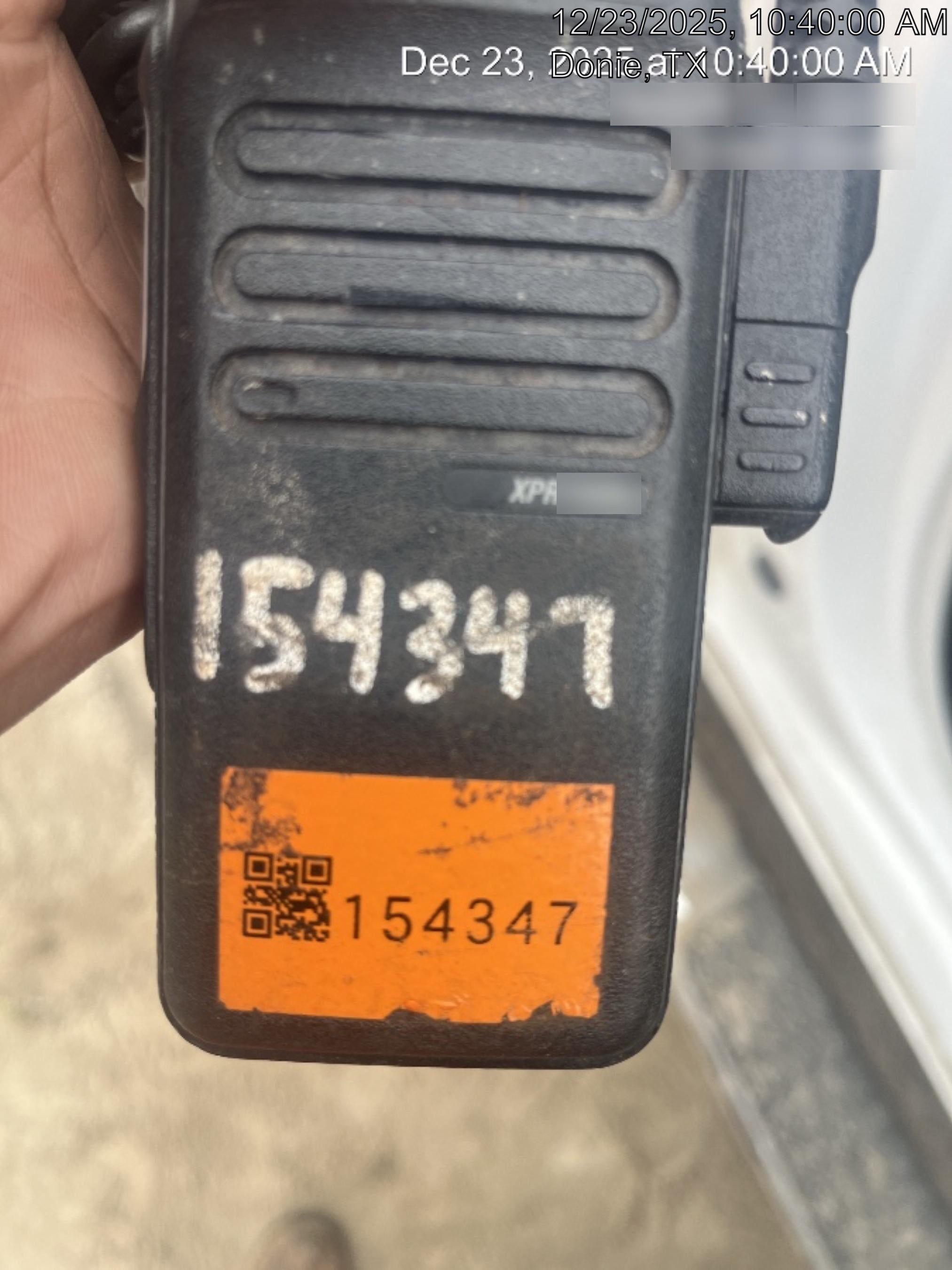 2021 MOTOROLA XPR3300E