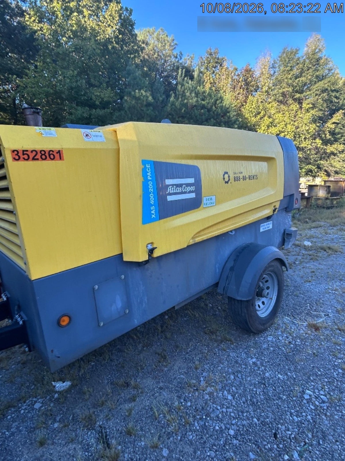 2023 ATLAS COPCO XAS 400-200 PACE PFF