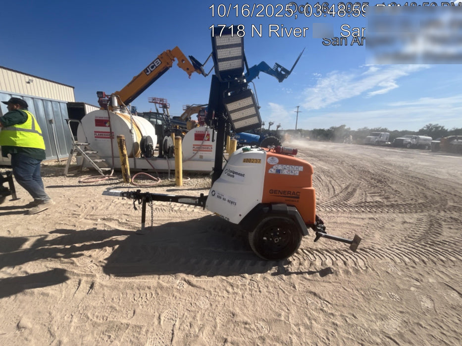 2024 Generac MLT2 Diesel, Flex Switch 120V Input, Powerzone Controller, 
(4) 320W LED Lights, 4kW Generator, 39.9 Gal Fuel Tank, 2" Ball, T3