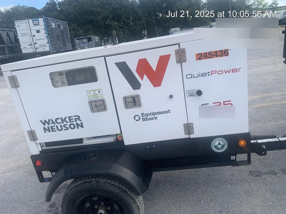 2022 WACKER NEUSON G25