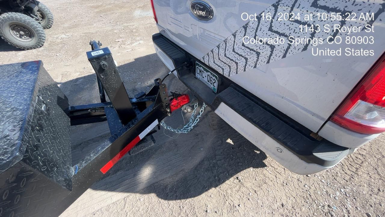 2025 TEXAS PRIDE TRAILERS 14'L x 7'W 5 Cu Yd Trunnion Hydraulic Dump