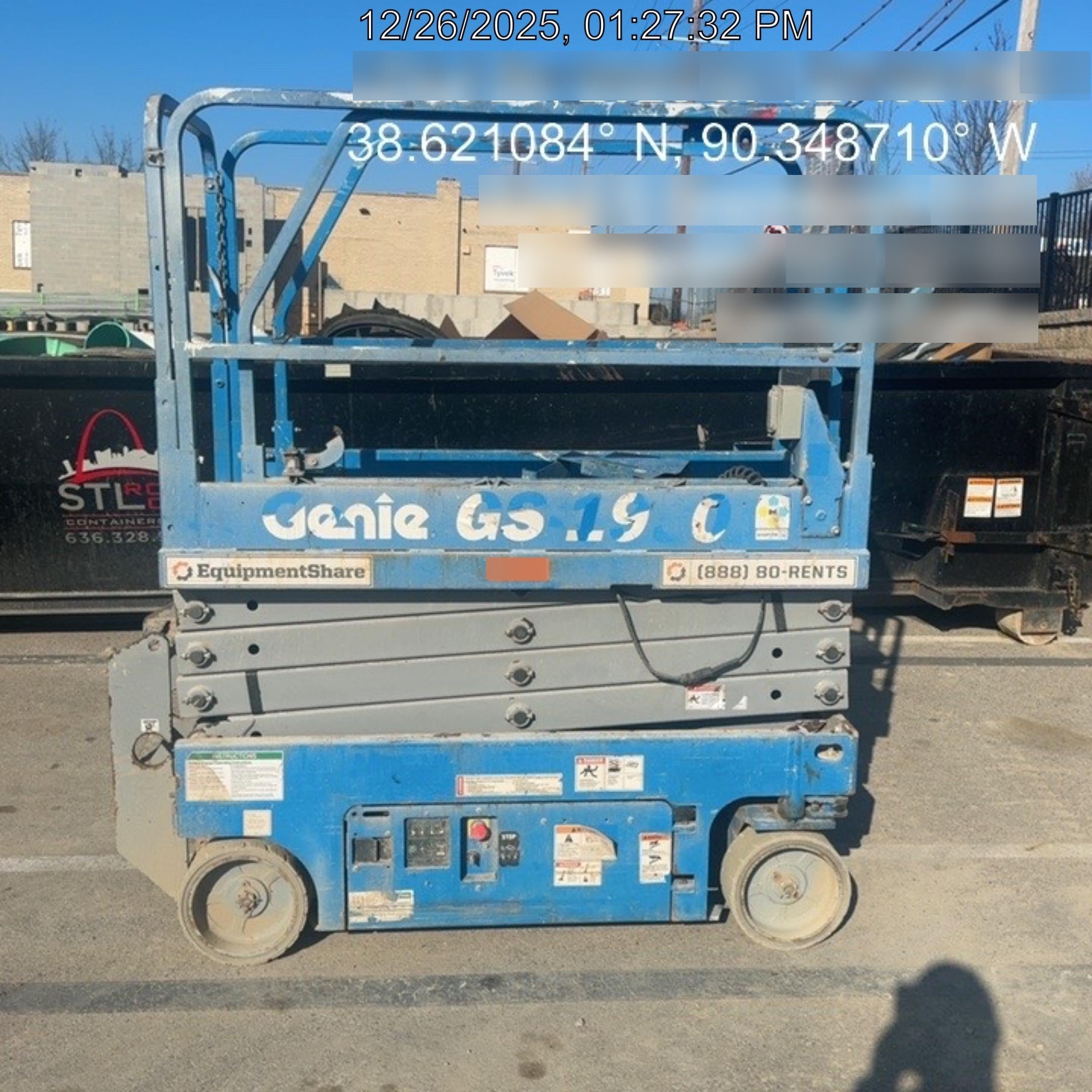 2016 Genie GS-1930 Standard Rental Specs
