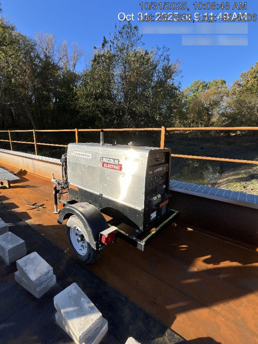 2024 Lincoln Electric LE400 Kubota V1505, Trlr, Cable Rack, Light Kit, ES Decals, T3