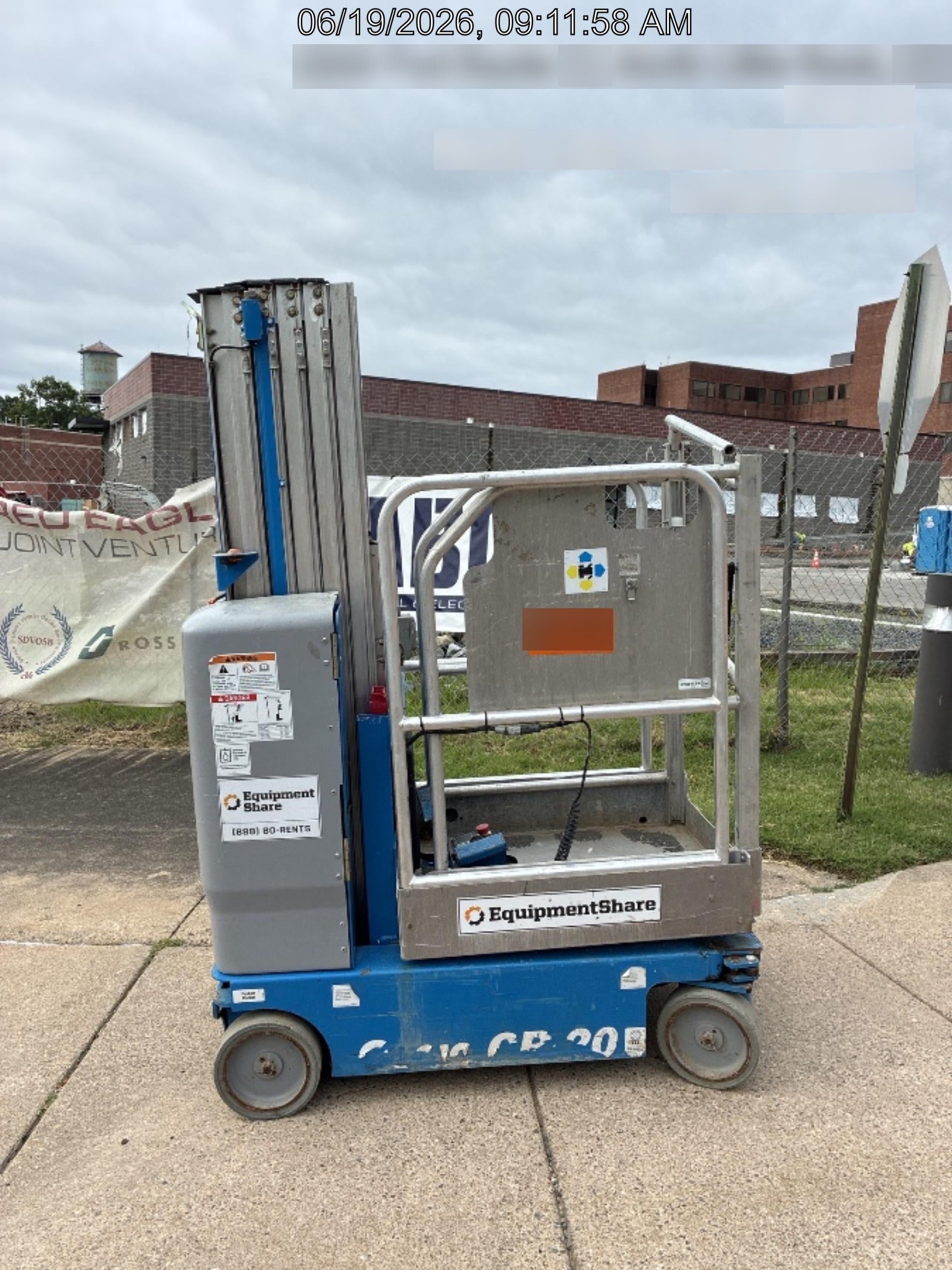 2019 GENIE GR-20