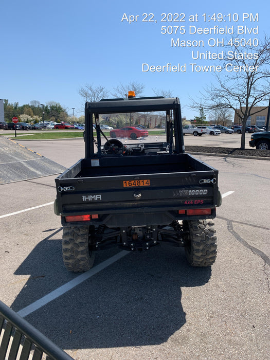 2021 Yanmar YU1000 Canopy, Steel Wheel, Poly WindShield, Beacon, Backup Alarm