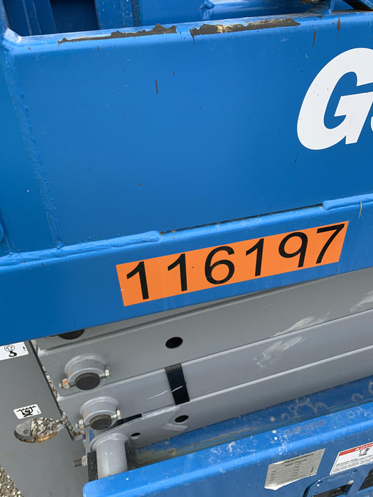2020 Genie GS-1930 Solid Non Marking Tires, Beacon, Folding rails with half height swing gate