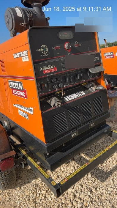 2021 Lincoln Electric Vantage 549X Ready Pak 3, ORANGE (includes trailer, cable rack, fender light kit)