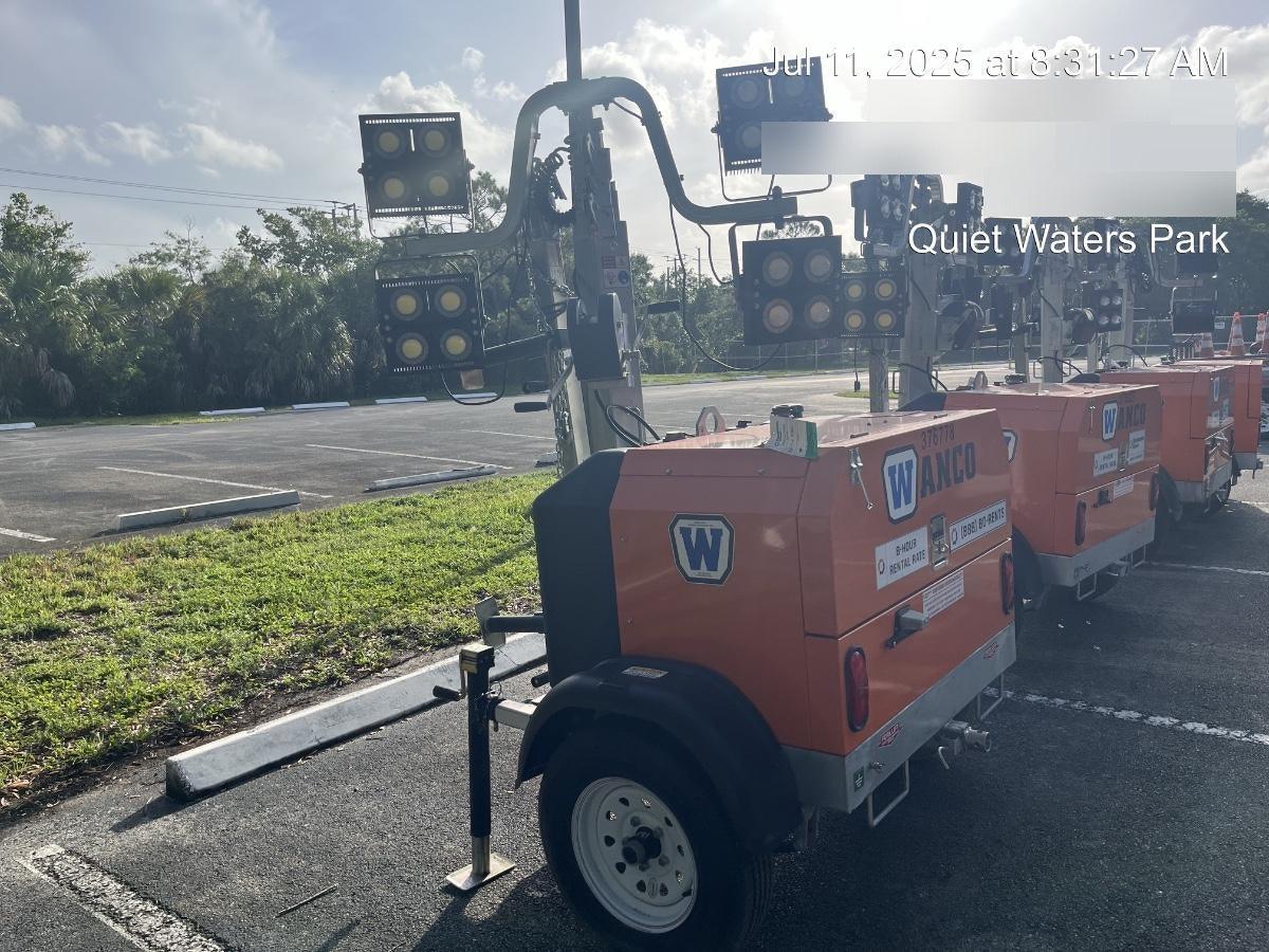 2023 Wanco WLTT-4MM4K Diesel, Deep Sea Controller, Shore Power Plug, Auto Start, (4) 350W LED Floodlights, 4kW Generator, 60 Gal Fuel Tank, 2" Ball, T3