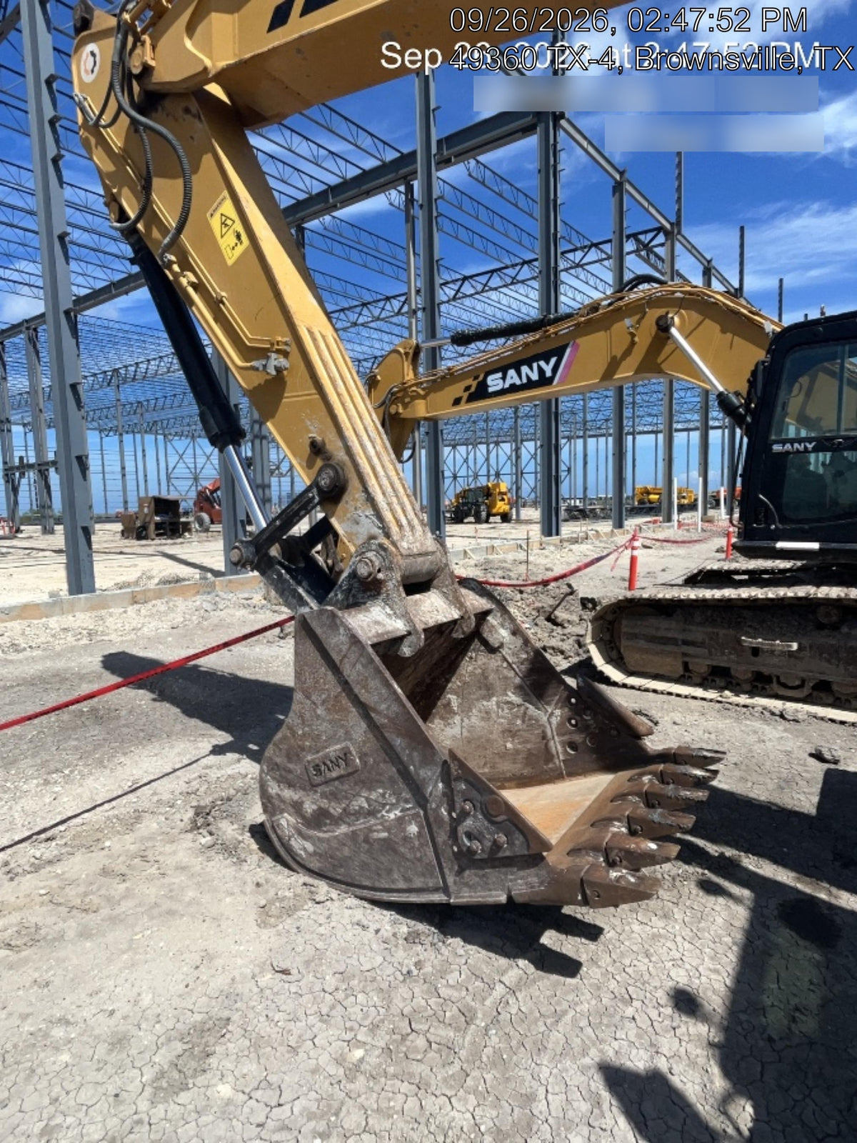 Sany SY265C SY265 Tier 4 - Cab, Bucket