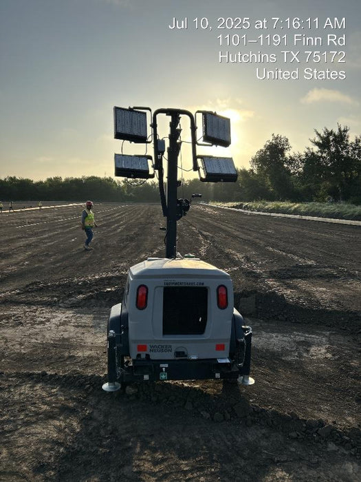 2024 Wacker Neuson LTT4 Diesel, Kohler KDW702, Deep Sea Controller, Auto Start, LED 320W, Bypass Outlet, T3