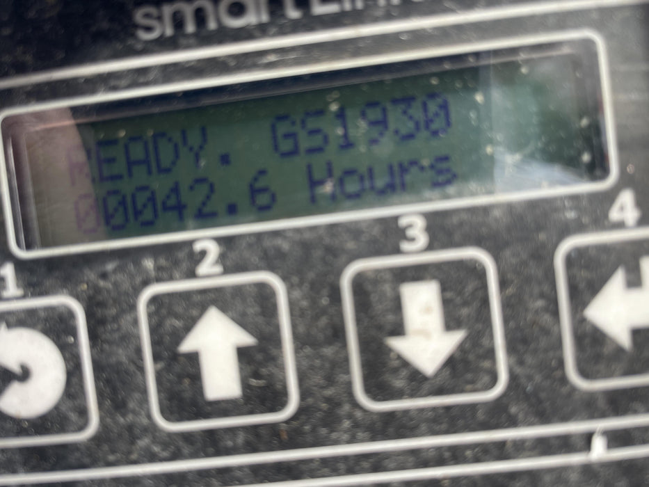 2020 Genie GS-1930 Fixed rails with chain entry gate - Pre A92.20, 800W Inverter