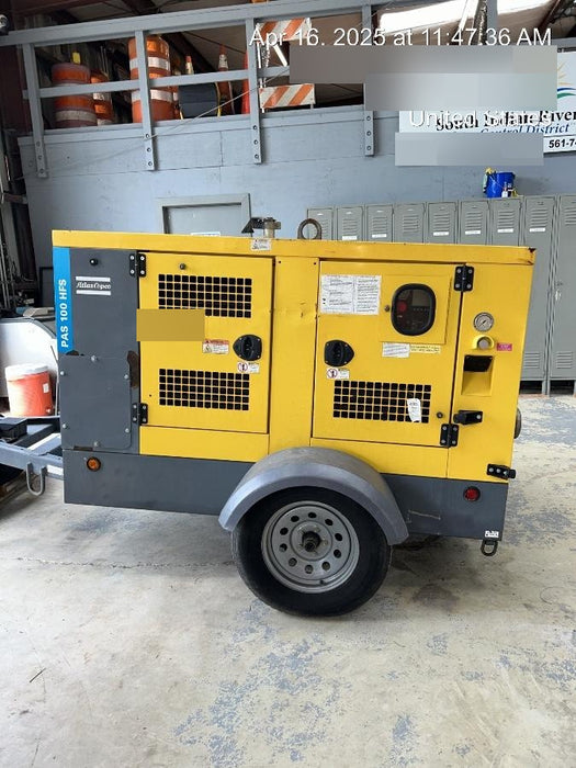 2020 ATLAS COPCO PAS 100 HF CS Enclosed