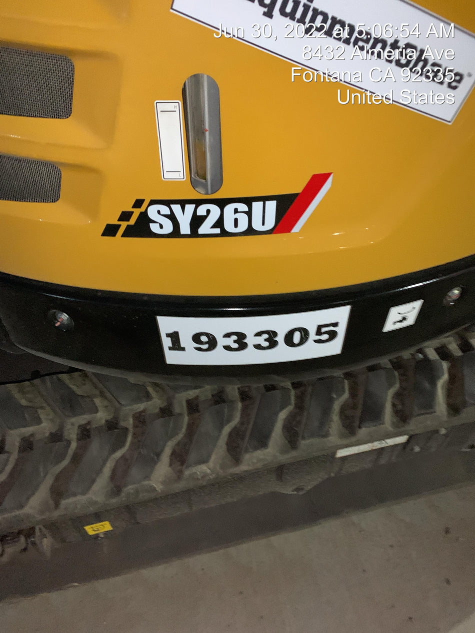 2021 SANY SY26