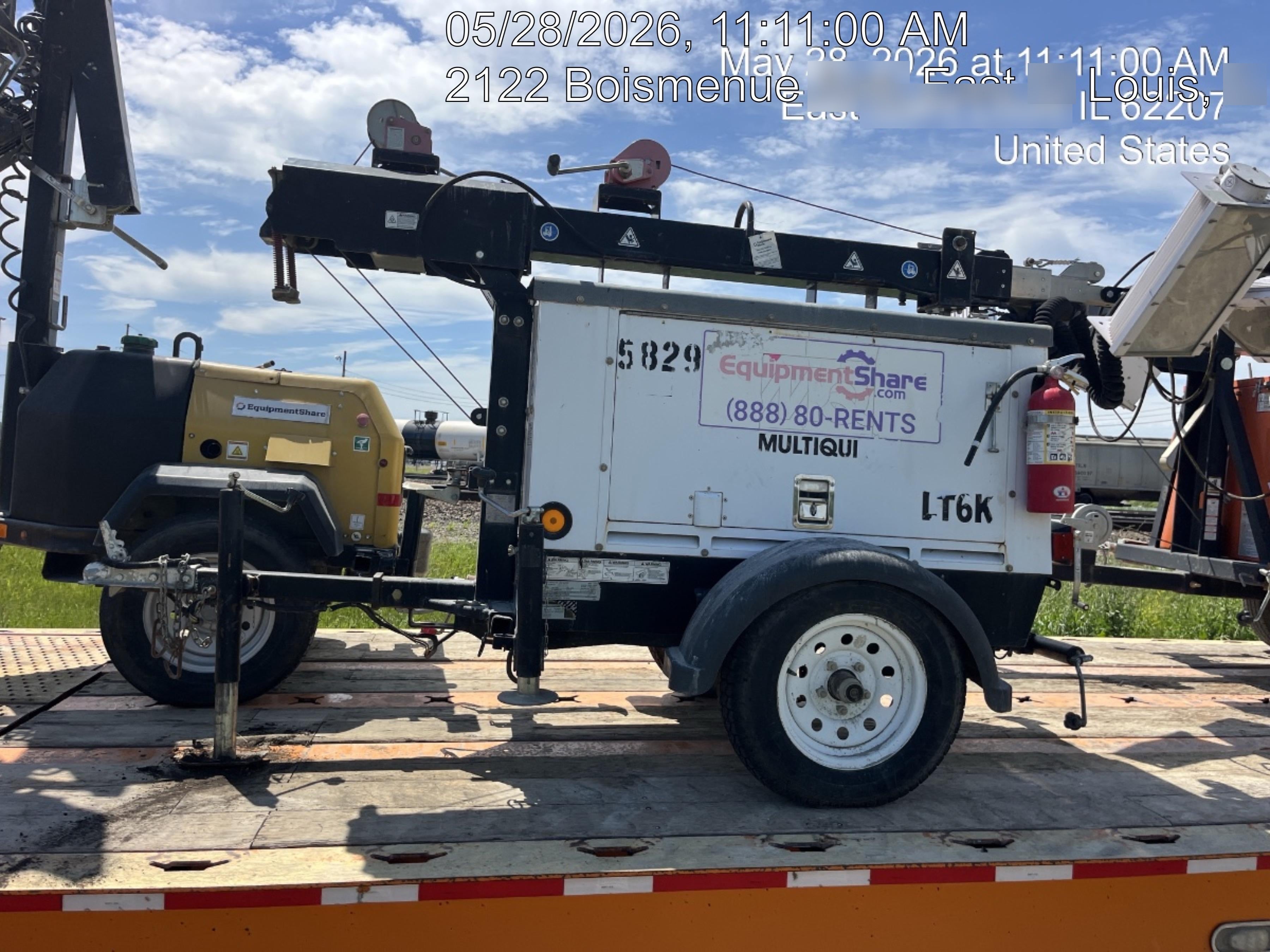 2017 Multiquip LT6K` MultiQuip LT6KV Towable Light Tower