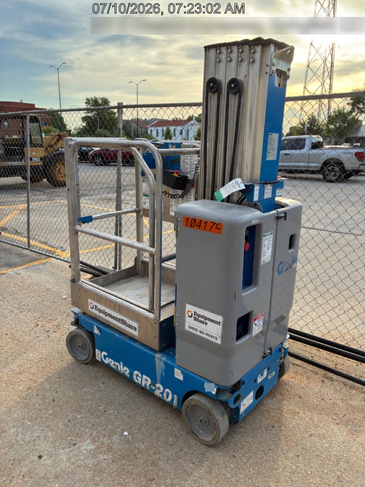 2020 GENIE GR-20