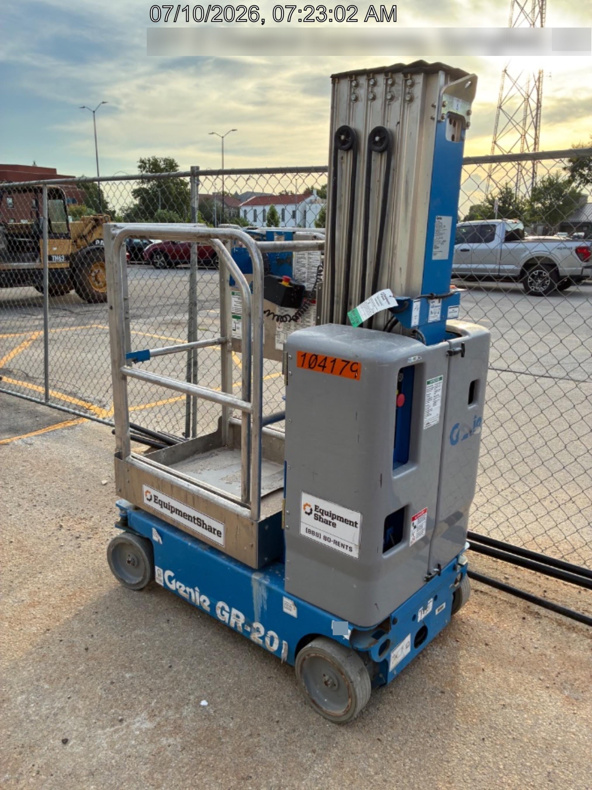 2020 GENIE GR-20
