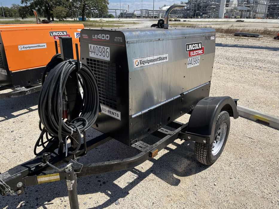 2024 Lincoln Electric LE400 Kubota V1505, Trlr, Cable Rack, Light Kit, ES Decals, T3