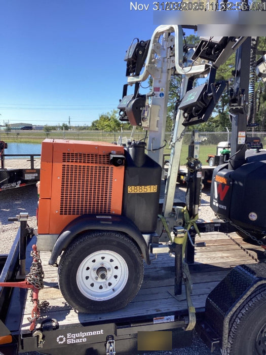 2024 Wanco WLTT-4MM4K Diesel, Deep Sea Controller, Shore Power Plug, Auto Start, (4) 350W LED Floodlights, 4kW Generator, 60 Gal Fuel Tank, 2" Ball, T3