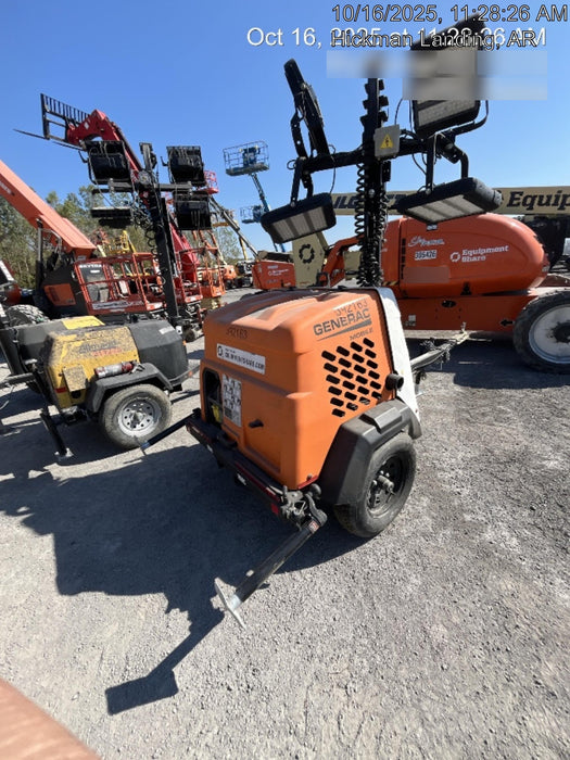 2024 Generac MLT2 Diesel, Flex Switch 120V Input, Powerzone Controller, 
(4) 320W LED Lights, 4kW Generator, 39.9 Gal Fuel Tank, 2" Ball, T3