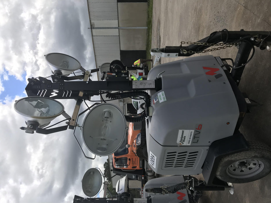2019 Wacker Neuson LTV6L-MH Wacker Neuson LTV6L Mobile Light Tower w/Fuel Level Sensor Installed