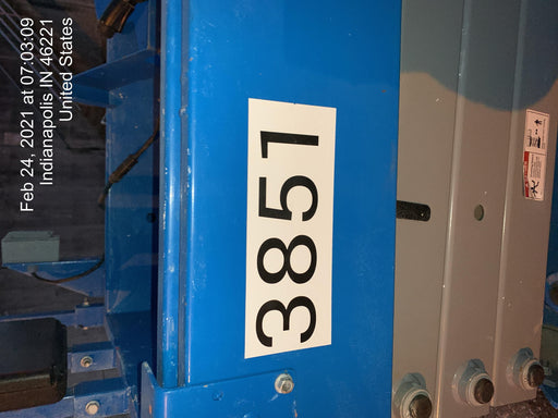 2019 Genie GS-2632 Folding rails with half height swing gate