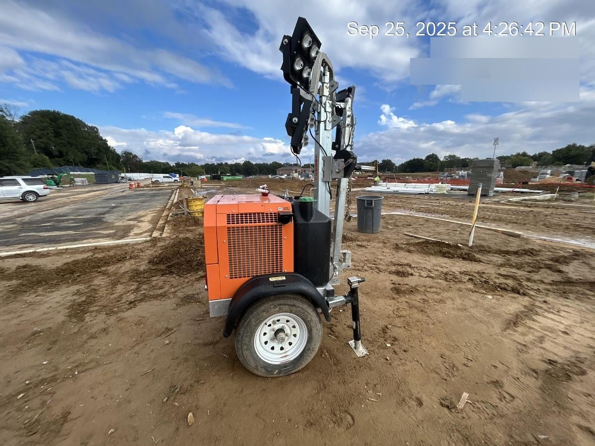 2025 Wanco WLTT-4MM4K Diesel, Mitsubishi L2E, 9.0HP @1800 rpm, Deep Sea Controller, Shore Power Plug, Auto Start, (4) 350W LED Floodlights, 4kW Generator, 60 Gal Fuel Tank, 2" Ball, T3