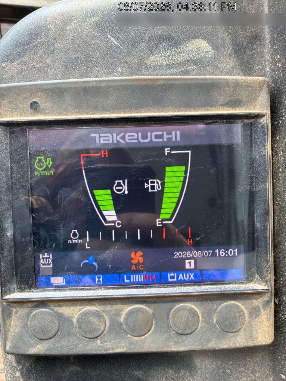 2025 TAKEUCHI TB250-2CR