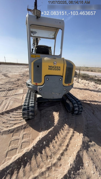 2018 WACKER NEUSON EZ38