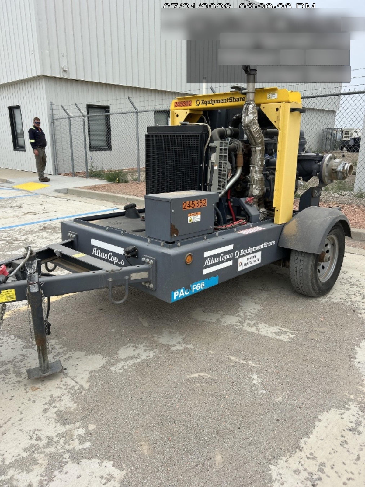 2022 ATLAS COPCO PAC F66 KD
