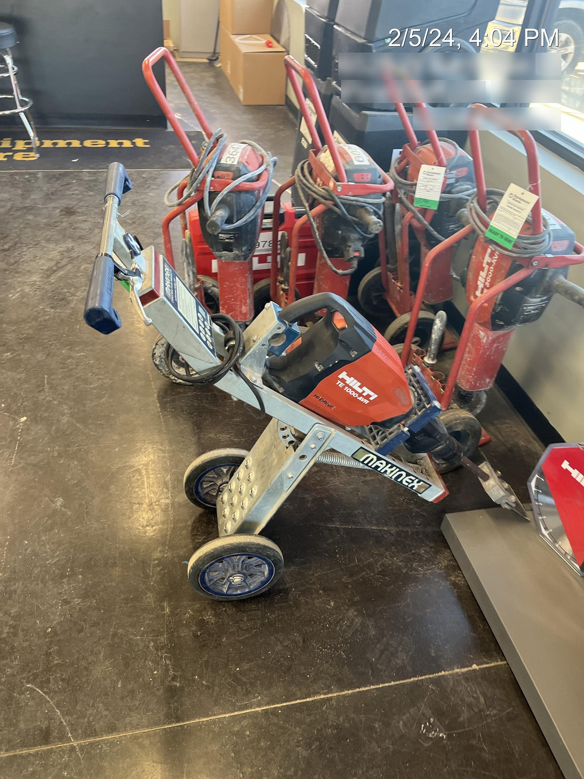 2021 HILTI TE 1000-AVR