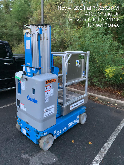 2021 GENIE GR-20