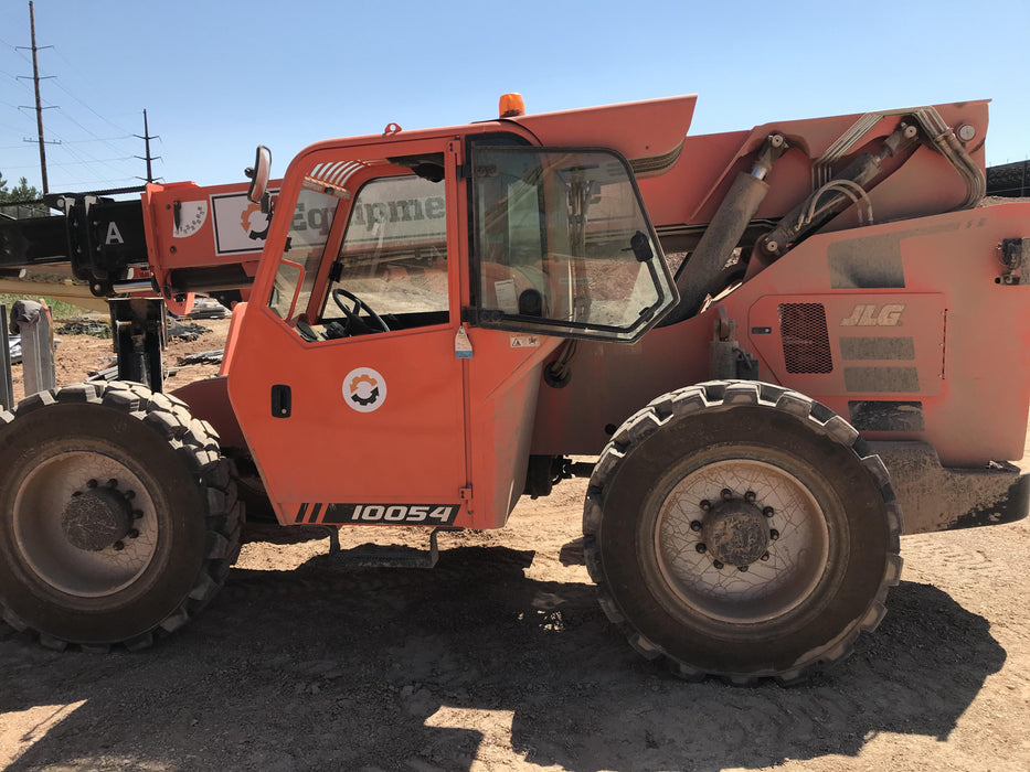 2020 Skytrak 10054 Cab/Heat/Air, Solid Tires, Work Lights, Beacon, Aux Hydraulics, Back up Alarm, Lifting Eye, ES Decals