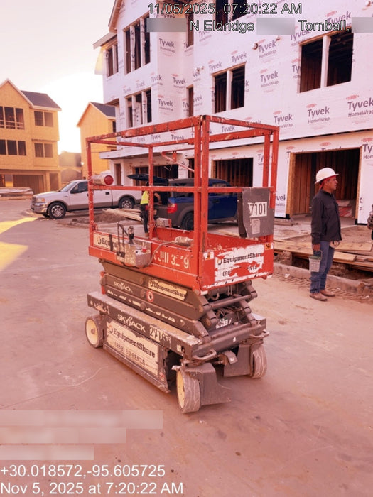 2019 Skyjack SJIII-3219 Standard Options