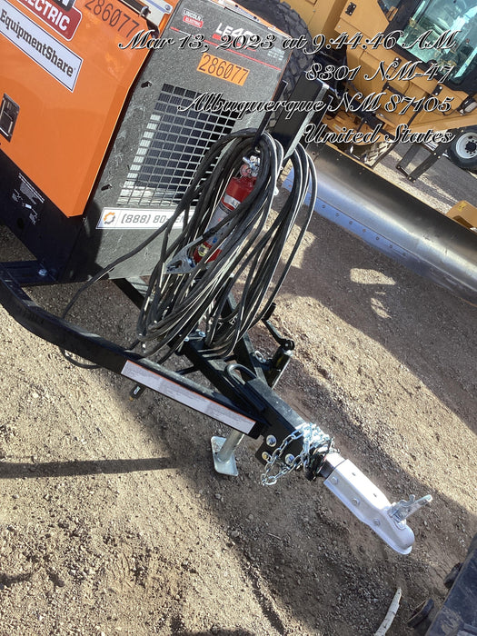 2022 Lincoln Electric LE400 Kubota V1505, Trlr, Cable Rack, Light Kit, ES Decals, T3