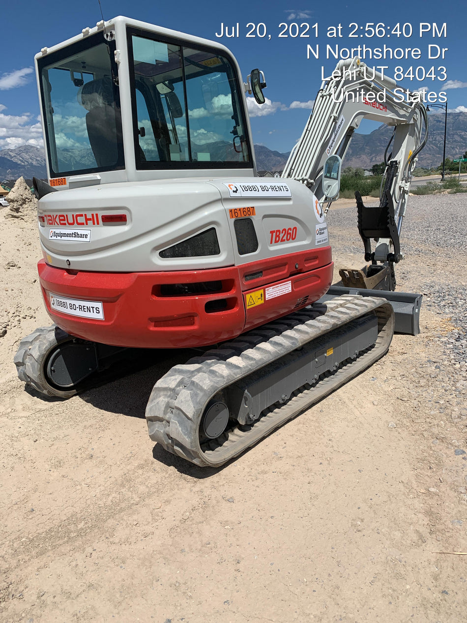 2021 TAKEUCHI TB260