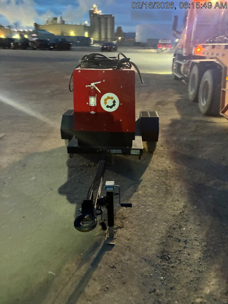 2022 Shindaiwa DGW400MDL Kubota D902 Engine, 23 HP, Dual Op Welder, Wire, Arc, Droop Stick, Tig, and CC Stick Functionality, Simulphase, 3 Phase and 1 Phase Gen Output, Single Axle NB Trlr, Slr Trckl Chrg 12V 12W, Fire Ext