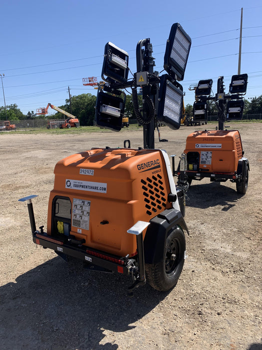2024 Generac MLT2 Diesel, Flex Switch 120V Input, Powerzone Controller, 
(4) 320W LED Lights, 4kW Generator, 39.9 Gal Fuel Tank, 2" Ball, T3