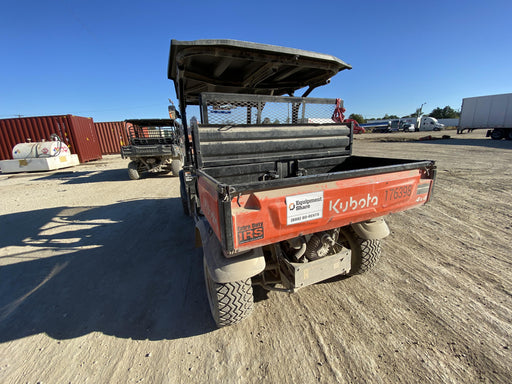 2021 Kubota RTV-X1140W-H Plastic Canopy, Windshield Acrylic Clear, LED Strobe Light, Wire Harness Kit, Back up Alarm
