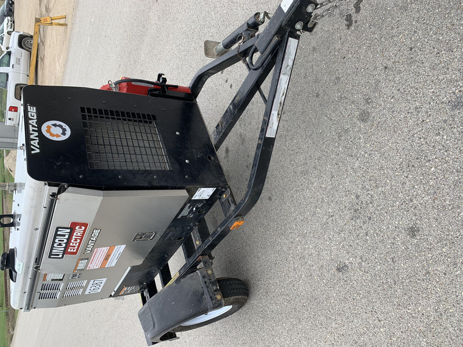 2018 Lincoln Electric Vantage 322 Lincoln Vantage 322 Welder Ready Pak 3 - Vantage 322, Trailer, Fender and light kit, Cable rack