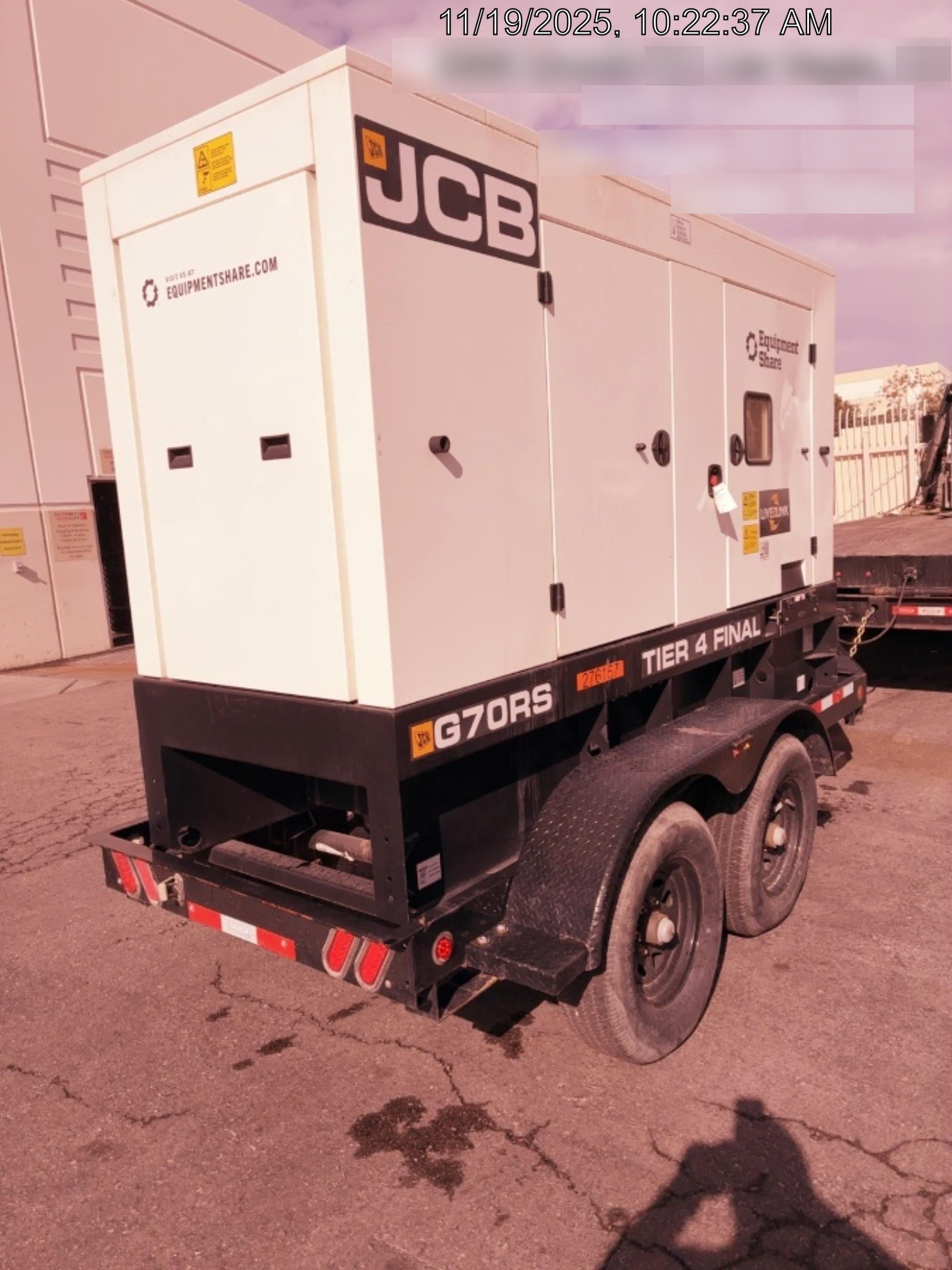 2022 JCB G70RST4F