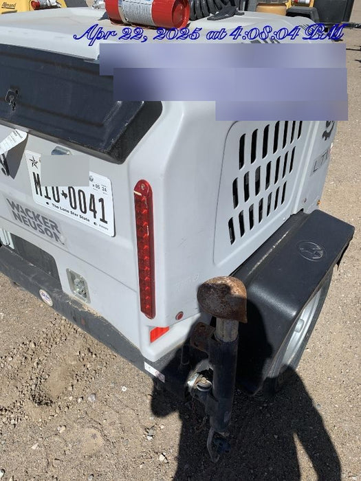 2018 Wacker Neuson LTV6L-MH Wacker Neuson LTV6L Mobile Light Tower w/Fuel Level Sensor Installed