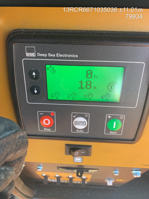 2022 Allmand NLV3GR (4) LED Light Fixture 350W, 23' Vertical Mast, 3kW Prime, Towable, ES Decals, T3